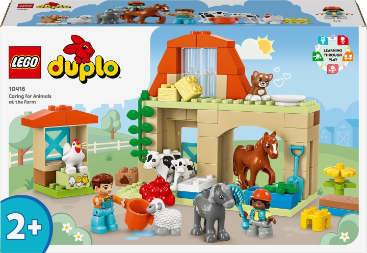 LEGO DUPLO Town 10416 - Sköta om djur på bondgården i gruppen LEKSAKER, BARN- & BABYPRODUKTER / Leksaker / Byggleksaker / Lego hos TP E-commerce Nordic AB (C52198)
