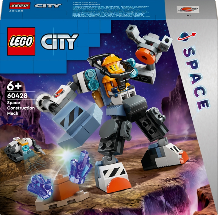 LEGO City Space 60428 - Rymdrobot i gruppen LEKSAKER, BARN- & BABYPRODUKTER / Leksaker / Byggleksaker / Lego hos TP E-commerce Nordic AB (C52205)