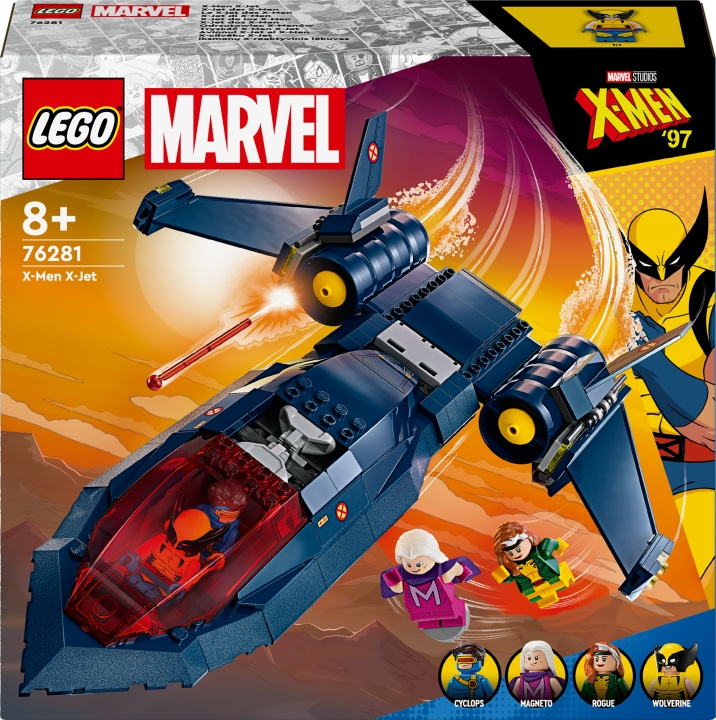 LEGO Super Heroes Marvel 76281 - X-Men: X-Jet i gruppen LEKSAKER, BARN- & BABYPRODUKTER / Leksaker / Byggleksaker / Lego hos TP E-commerce Nordic AB (C52207)