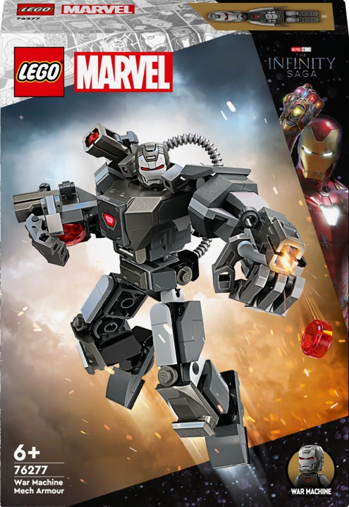 LEGO Super Heroes Marvel 76277 - War Machine Mech Armor i gruppen LEKSAKER, BARN- & BABYPRODUKTER / Leksaker / Byggleksaker / Lego hos TP E-commerce Nordic AB (C52208)