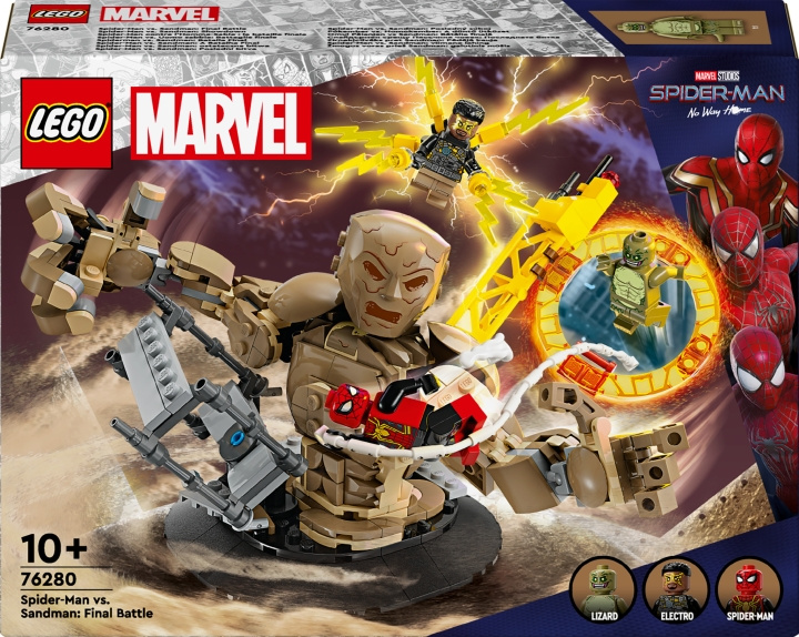 LEGO Super Heroes Marvel 76280 - Spider-Man vs. Sandman: Final Battle i gruppen LEKSAKER, BARN- & BABYPRODUKTER / Leksaker / Byggleksaker / Lego hos TP E-commerce Nordic AB (C52210)