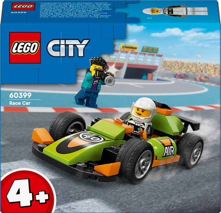 LEGO City Great Vehicles 60399 - Grön racerbil i gruppen LEKSAKER, BARN- & BABYPRODUKTER / Leksaker / Byggleksaker / Lego hos TP E-commerce Nordic AB (C52220)