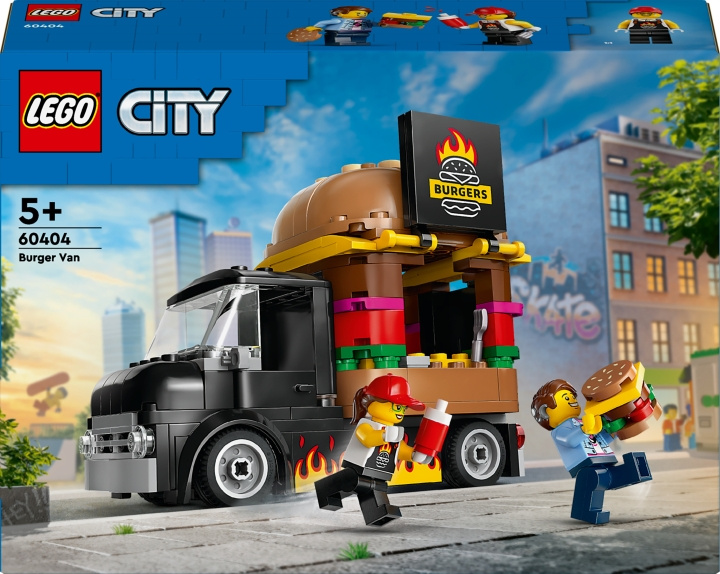 LEGO City Great Vehicles 60404 - Hamburgerbil i gruppen LEKSAKER, BARN- & BABYPRODUKTER / Leksaker / Byggleksaker / Lego hos TP E-commerce Nordic AB (C52225)
