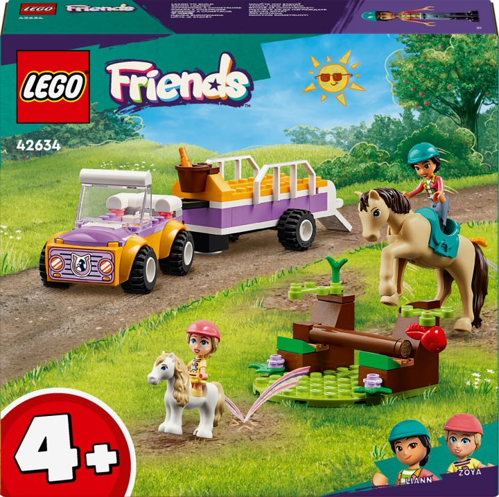 LEGO Friends 42634 - Horse and Pony Trailer i gruppen LEKSAKER, BARN- & BABYPRODUKTER / Leksaker / Byggleksaker / Lego hos TP E-commerce Nordic AB (C52238)