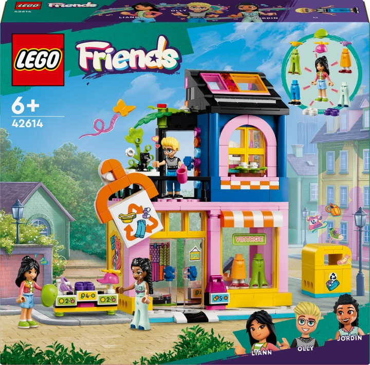 LEGO Friends 42614 - Vintage Fashion Store | LEKSAKER, BARN- & BABYPRODUKTER - Leksaker - Byggleksaker - Lego | GameStuff