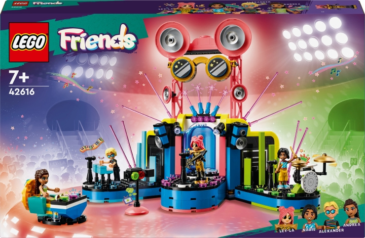 LEGO Friends 42616 - Heartlake City Music Talent Show i gruppen LEKSAKER, BARN- & BABYPRODUKTER / Leksaker / Byggleksaker / Lego hos TP E-commerce Nordic AB (C52243)