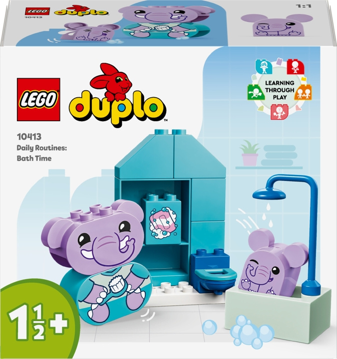 LEGO DUPLO My First 10413 - Vardagsrutiner: baddags i gruppen LEKSAKER, BARN- & BABYPRODUKTER / Leksaker / Byggleksaker / Lego hos TP E-commerce Nordic AB (C52254)