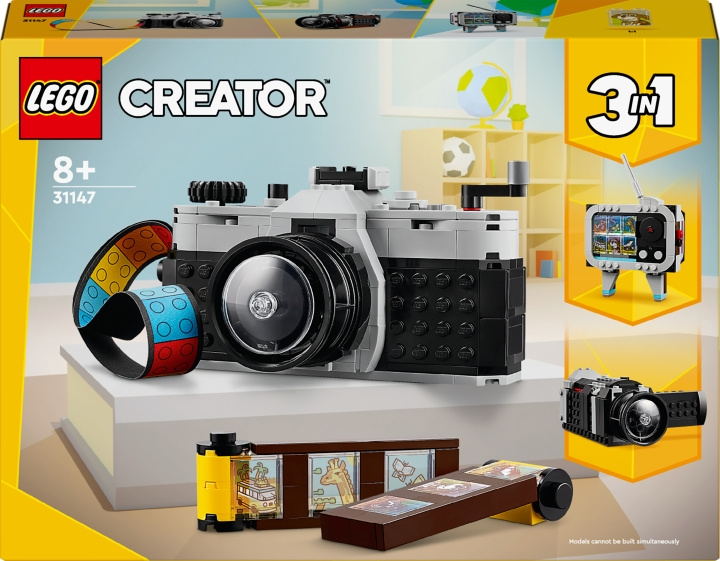 LEGO Creator 31147 - Retrokamera i gruppen LEKSAKER, BARN- & BABYPRODUKTER / Leksaker / Byggleksaker / Lego hos TP E-commerce Nordic AB (C52255)