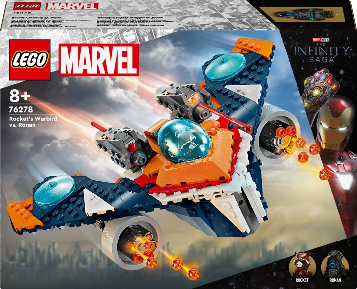 LEGO Super Heroes Marvel 76278 - Rocket\'s Warbird vs. Ronan i gruppen LEKSAKER, BARN- & BABYPRODUKTER / Leksaker / Byggleksaker / Lego hos TP E-commerce Nordic AB (C52257)