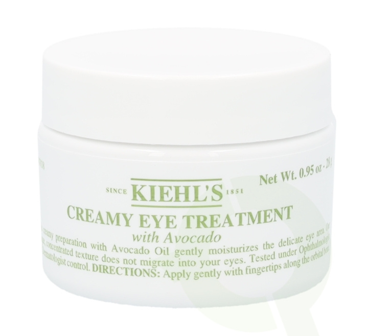 Kiehls Kiehl\'s Creamy Eye Treatment With Avocado 28 ml i gruppen SKÖNHET & HÄLSA / Hudvård / Ansiktsvård / Ögonkräm hos TP E-commerce Nordic AB (C52440)