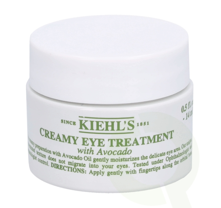 Kiehls Kiehl\'s Creamy Eye Treatment With Avocado carton @ 1 jar x 14 ml i gruppen SKÖNHET & HÄLSA / Hudvård / Ansiktsvård / Ögonkräm hos TP E-commerce Nordic AB (C52441)