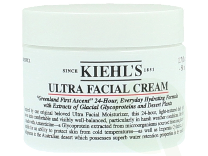 Kiehls Kiehl\'s 24-Hour Ultra Facial Cream 50 ml i gruppen SKÖNHET & HÄLSA / Hudvård / Ansiktsvård / Dagkräm hos TP E-commerce Nordic AB (C52445)
