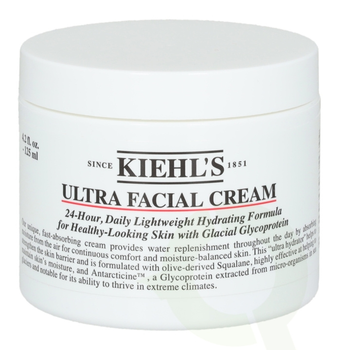 Kiehls Kiehl\'s 24-Hour Ultra Facial Cream 125 ml i gruppen SKÖNHET & HÄLSA / Hudvård / Ansiktsvård / Dagkräm hos TP E-commerce Nordic AB (C52446)