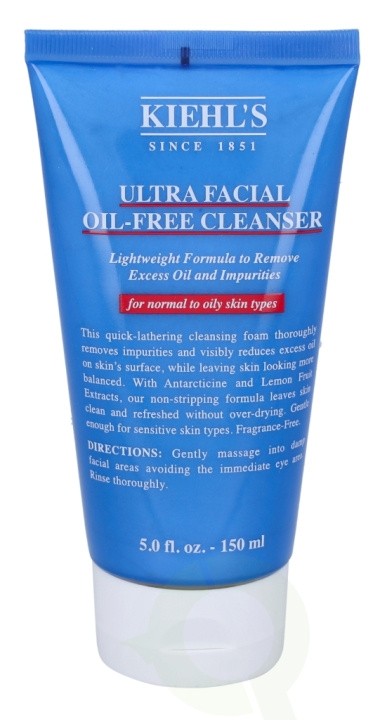 Kiehls Kiehl\'s Ultra Facial Oil Free Cleanser 150 ml For Normal To Oily Skin Types i gruppen SKÖNHET & HÄLSA / Hudvård / Ansiktsvård / Rengöring hos TP E-commerce Nordic AB (C52450)