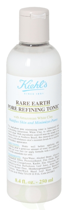 Kiehls Kiehl\'s Rare Earth Pore Refining Tonic 250 ml i gruppen SKÖNHET & HÄLSA / Hudvård / Ansiktsvård / Rengöring hos TP E-commerce Nordic AB (C52464)