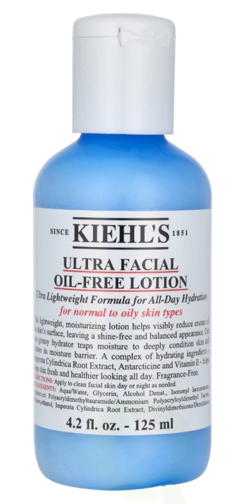 Kiehls Kiehl\'s Ultra Facial Oil-Free Lotion 125 ml For Normal To Oily Skin Types i gruppen SKÖNHET & HÄLSA / Hudvård / Ansiktsvård / Dagkräm hos TP E-commerce Nordic AB (C52481)