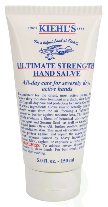 Kiehls Kiehl\'s Ultimate Strength Hand Salve 150 ml All-Day Car For Severely Dry, Active Hands i gruppen SKÖNHET & HÄLSA / Manikyr/Pedikyr / Handkräm hos TP E-commerce Nordic AB (C52497)