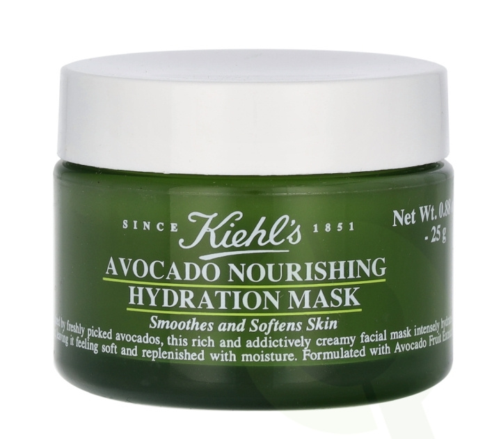 Kiehls Kiehl\'s Avocado Nourishing Hydration Mask 25 g i gruppen SKÖNHET & HÄLSA / Hudvård / Ansiktsvård / Masker hos TP E-commerce Nordic AB (C52501)