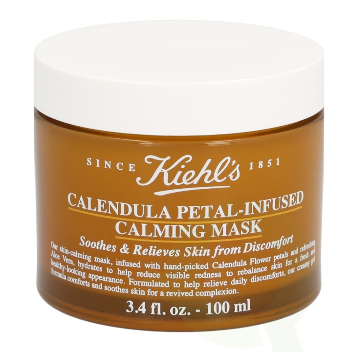 Kiehls Kiehl\'s Calendula Petal-Infused Calming Mask 100 ml i gruppen SKÖNHET & HÄLSA / Hudvård / Ansiktsvård / Masker hos TP E-commerce Nordic AB (C52505)