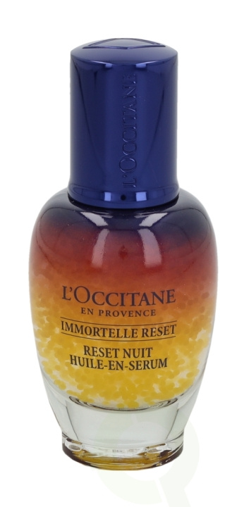 L\'Occitane Immortelle Reset Overnight Reset Oil-In-Serum 30 ml i gruppen SKÖNHET & HÄLSA / Hudvård / Ansiktsvård / Serum Hud hos TP E-commerce Nordic AB (C52586)