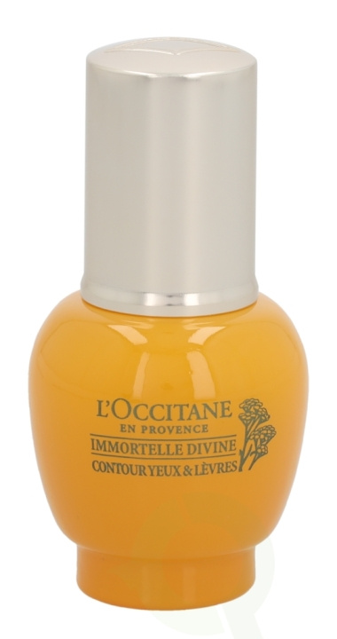 L\'Occitane Immortelle Divine Eye & Lip Contour 15 ml i gruppen SKÖNHET & HÄLSA / Hudvård / Ansiktsvård / Ögonkräm hos TP E-commerce Nordic AB (C52610)