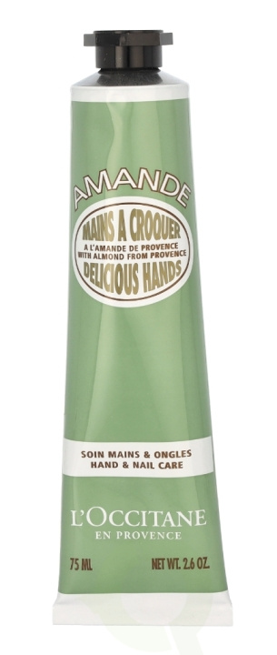 L\'Occitane Delicious Hands Hand & Nail Care 75 ml i gruppen SKÖNHET & HÄLSA / Manikyr/Pedikyr / Handkräm hos TP E-commerce Nordic AB (C52635)