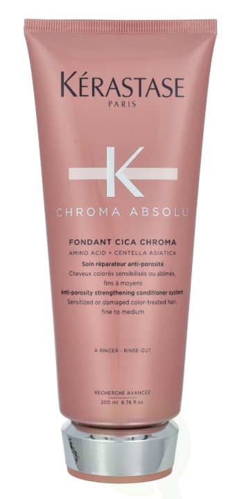 Kerastase Chroma Absolu Fondant Cica Chroma Conditioner 200 ml i gruppen SKÖNHET & HÄLSA / Hår & Styling / Hårvårdsprodukter / Balsam hos TP E-commerce Nordic AB (C52680)