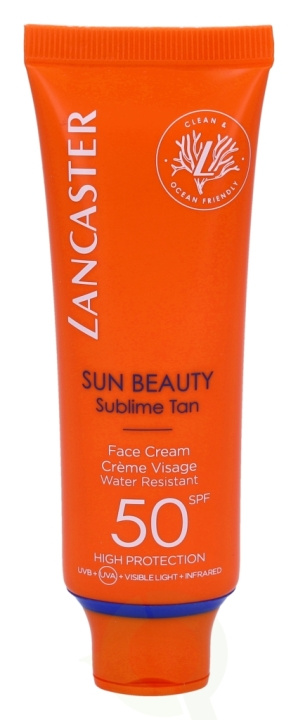Lancaster Sun Beauty Comfort Touch Face Creamspf50 50 ml i gruppen SKÖNHET & HÄLSA / Hudvård / Solskydd & Tanning / Solskydd hos TP E-commerce Nordic AB (C52689)