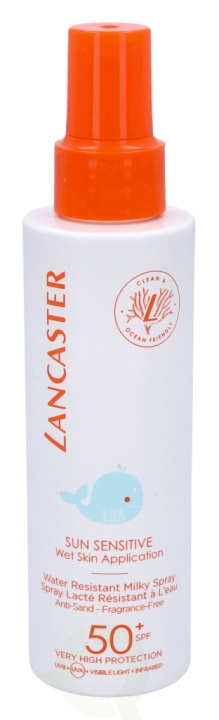 Lancaster Kids Sun Sensitive Milky Spray SPF50 150 ml Water Resistant i gruppen SKÖNHET & HÄLSA / Hudvård / Solskydd & Tanning / Solskydd hos TP E-commerce Nordic AB (C52732)