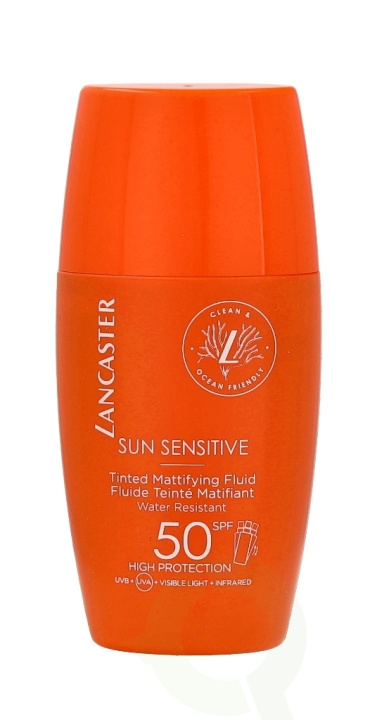 Lancaster Sun Sensitive Tinted Mattifying Fluid SPF50 30 ml i gruppen SKÖNHET & HÄLSA / Hudvård / Solskydd & Tanning / Solskydd hos TP E-commerce Nordic AB (C52745)