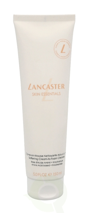 Lancaster Skin Essentials Softening Cream to-Foam Cleanser 150 ml i gruppen SKÖNHET & HÄLSA / Hudvård / Ansiktsvård / Rengöring hos TP E-commerce Nordic AB (C52749)
