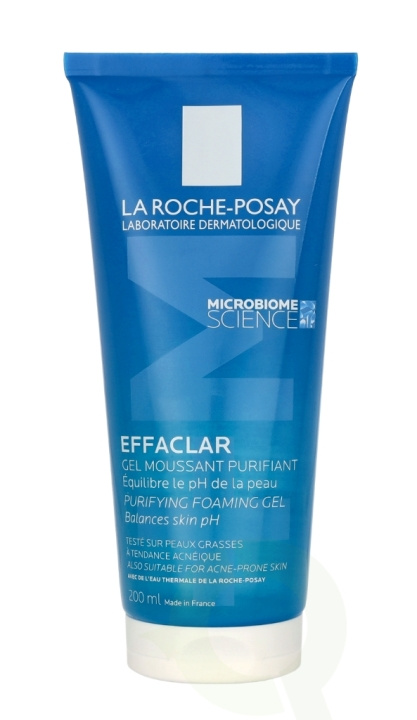 La Roche-Posay LRP Effaclar Purifying Foaming Gel 200 ml For Oily Sensitive Skin i gruppen SKÖNHET & HÄLSA / Hudvård / Ansiktsvård / Rengöring hos TP E-commerce Nordic AB (C52817)
