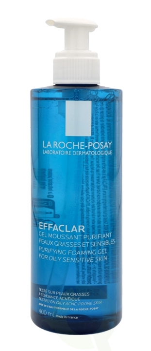La Roche-Posay LRP Effaclar Purifying Foaming Gel w/Pump 400 ml Oily Sensitive Skin i gruppen SKÖNHET & HÄLSA / Hudvård / Ansiktsvård / Rengöring hos TP E-commerce Nordic AB (C52826)