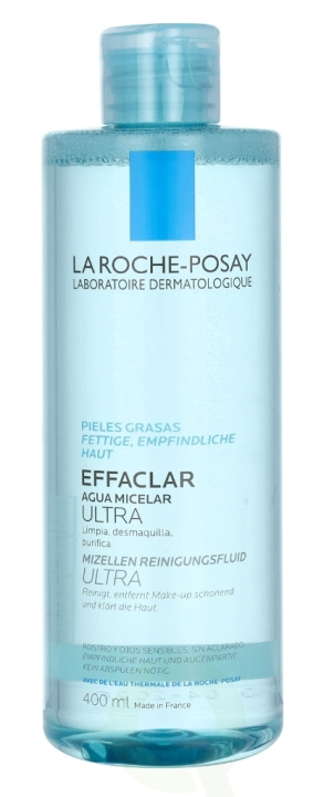 La Roche-Posay La Roche Effaclar Purifying Micellar Water 400 ml i gruppen SKÖNHET & HÄLSA / Hudvård / Ansiktsvård / Rengöring hos TP E-commerce Nordic AB (C52840)