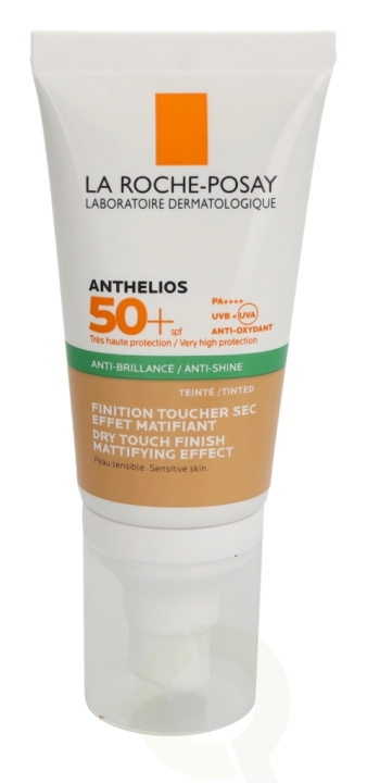 La Roche-Posay LRP Anthelios XL Tinted Dry Touch Gel-Cream SPF50+ 50 ml Anti-Briliance i gruppen SKÖNHET & HÄLSA / Hudvård / Solskydd & Tanning / Solskydd hos TP E-commerce Nordic AB (C52842)