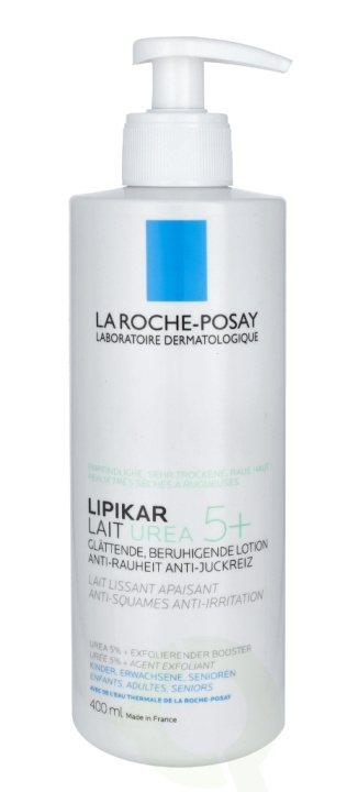 La Roche LRP Lipikar Urea 5+ Smoothing Soothing Lotion 400 ml i gruppen SKÖNHET & HÄLSA / Hudvård / Kroppsvård / Body lotion hos TP E-commerce Nordic AB (C52887)