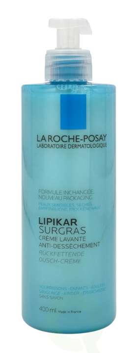 La Roche-Posay La Roche Lipikar Surgras Concentrated Shower-Cream 400 ml Anti-Dryness i gruppen SKÖNHET & HÄLSA / Hudvård / Kroppsvård / Bad & Duschcreme hos TP E-commerce Nordic AB (C52888)