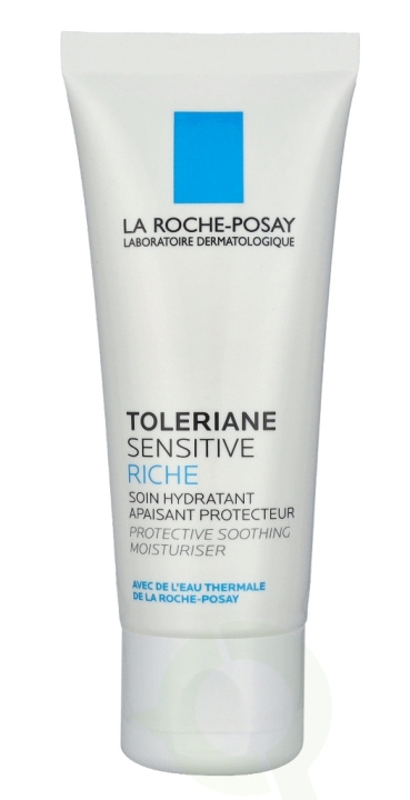 La Roche-Posay LRP Toleriane Sensitive Rich Cream 40 ml Alcohol Free i gruppen SKÖNHET & HÄLSA / Hudvård / Ansiktsvård / Ansiktskräm hos TP E-commerce Nordic AB (C52894)