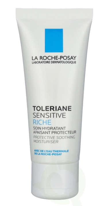 La Roche-Posay LRP Toleriane Sensitive Rich Cream 40 ml Alcohol Free i gruppen SKÖNHET & HÄLSA / Hudvård / Ansiktsvård / Dagkräm hos TP E-commerce Nordic AB (C52894)