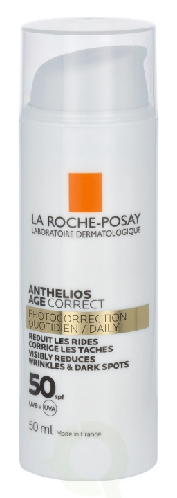 La Roche-Posay LRP Anthelios Age Correct Daily Light Cream SPF50+ 50 ml Photocorrection i gruppen SKÖNHET & HÄLSA / Hudvård / Solskydd & Tanning / Solskydd hos TP E-commerce Nordic AB (C52906)