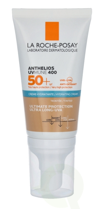 La Roche-Posay LRP Anthelios UVmune 400 Moisturizing Cream SPF50+ 50 ml i gruppen SKÖNHET & HÄLSA / Hudvård / Solskydd & Tanning / Solskydd hos TP E-commerce Nordic AB (C52911)