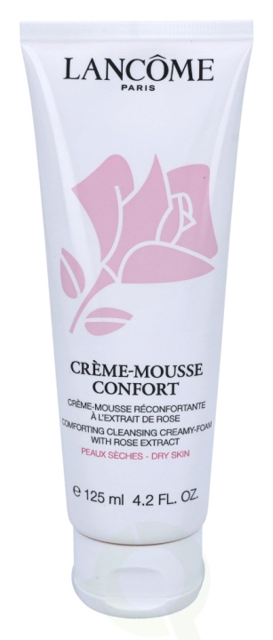 Lancome Creme-Mousse Confort Creamy Foam 125 ml Dry Skin i gruppen SKÖNHET & HÄLSA / Hudvård / Ansiktsvård / Rengöring hos TP E-commerce Nordic AB (C52961)