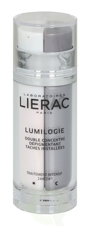 Lierac Paris Lierac Lumilogie Day & Night Dark-Spot Corr. Double Conc. 30 ml i gruppen SKÖNHET & HÄLSA / Hudvård / Ansiktsvård / Serum Hud hos TP E-commerce Nordic AB (C53031)
