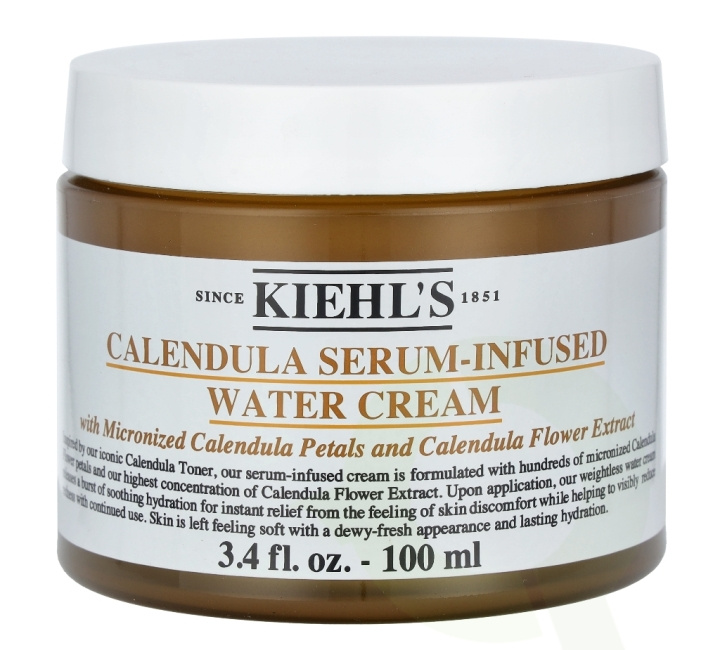 Kiehls Kiehl\'s Calendula Serum-Infused Water Cream 100 ml i gruppen SKÖNHET & HÄLSA / Hudvård / Ansiktsvård / Dagkräm hos TP E-commerce Nordic AB (C53242)
