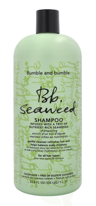 Bumble and Bumble Bumble & Bumble Seaweed Shampoo 1000 ml i gruppen SKÖNHET & HÄLSA / Hår & Styling / Hårvårdsprodukter / Schampo hos TP E-commerce Nordic AB (C53246)