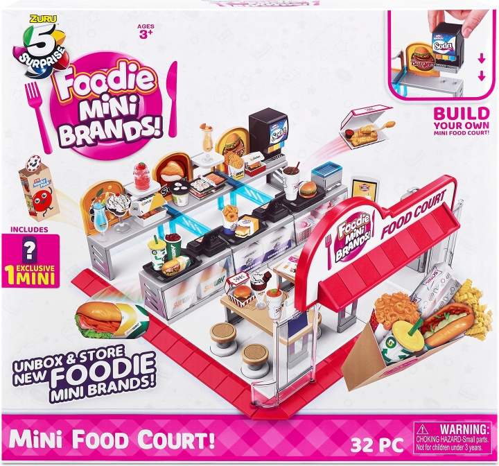 5 Surprise Mini Food Court - leksaksset i gruppen LEKSAKER, BARN- & BABYPRODUKTER / Leksaker / Lekset hos TP E-commerce Nordic AB (C53288)