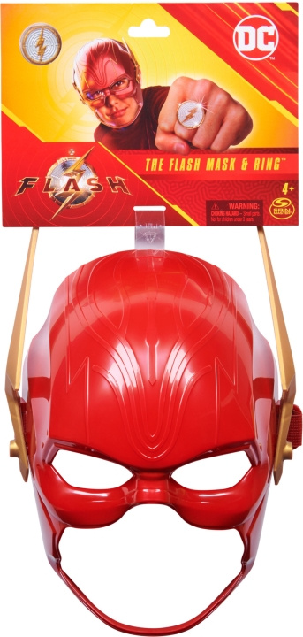 DC The Flash Mask & Ring superhjältemask och ring i gruppen LEKSAKER, BARN- & BABYPRODUKTER / Leksaker / Maskeradkläder hos TP E-commerce Nordic AB (C53349)