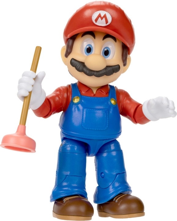 Nintendo Super Mario Bros Movie - Mario-figur i gruppen LEKSAKER, BARN- & BABYPRODUKTER / Leksaker / Figurer, Miniatyrer & tillbehör hos TP E-commerce Nordic AB (C53393)