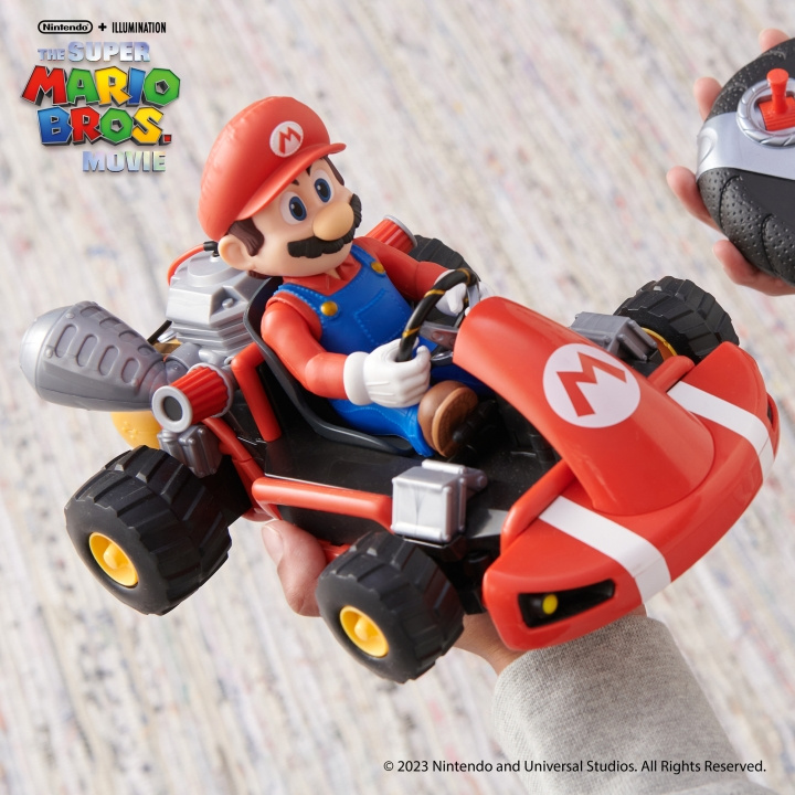 Nintendo Super Mario Bros Movie - Super Mario Rumble RC Vehicle i gruppen LEKSAKER, BARN- & BABYPRODUKTER / Leksaker / Leksaksbilar & andra fordon hos TP E-commerce Nordic AB (C53397)