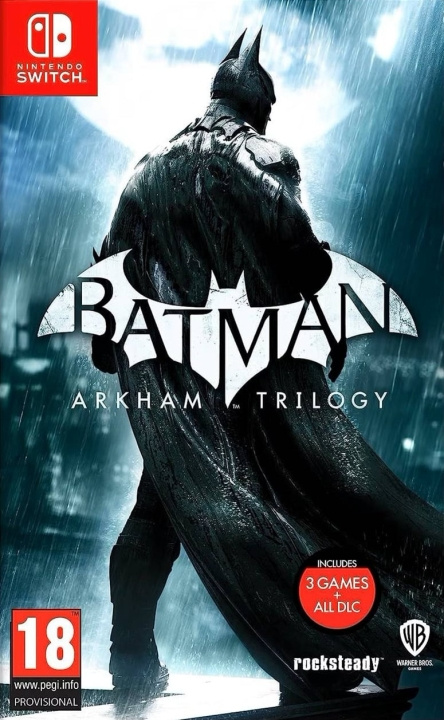 Batman: Arkham Trilogy Game, Switch i gruppen HEMELEKTRONIK / Spelkonsoler & Tillbehör / Nintendo Switch / Spel hos TP E-commerce Nordic AB (C53399)